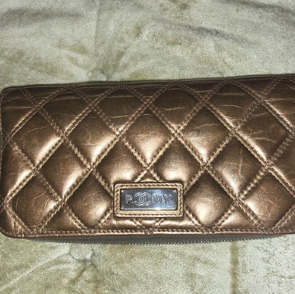 (SOLD)Authentic Chanel Paris New York travel line long wallet. - Picture 5 of 10